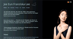 Desktop Screenshot of franziskalee.com